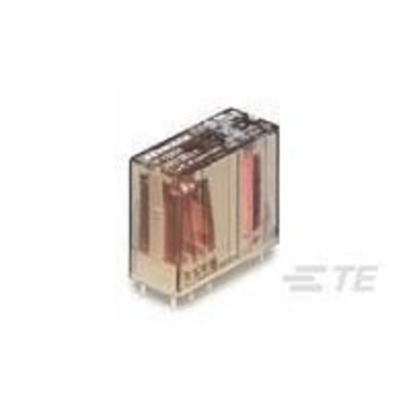 Te Connectivity Power/Signal Relay, Dpdt, Momentary, 0.088A (Coil), 6Vdc (Coil), 500Mw (Coil), Dc Input, Ac Output,  4-1393234-8
